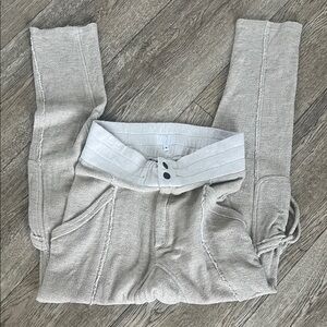 Tribe Kelley edgy oatmeal jogger